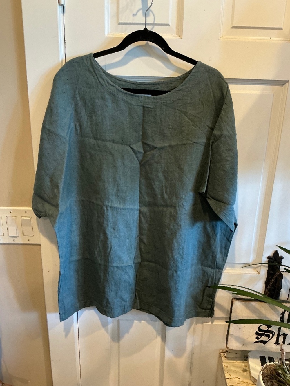 Marc + Ware linen pullover top in plus size 2x!